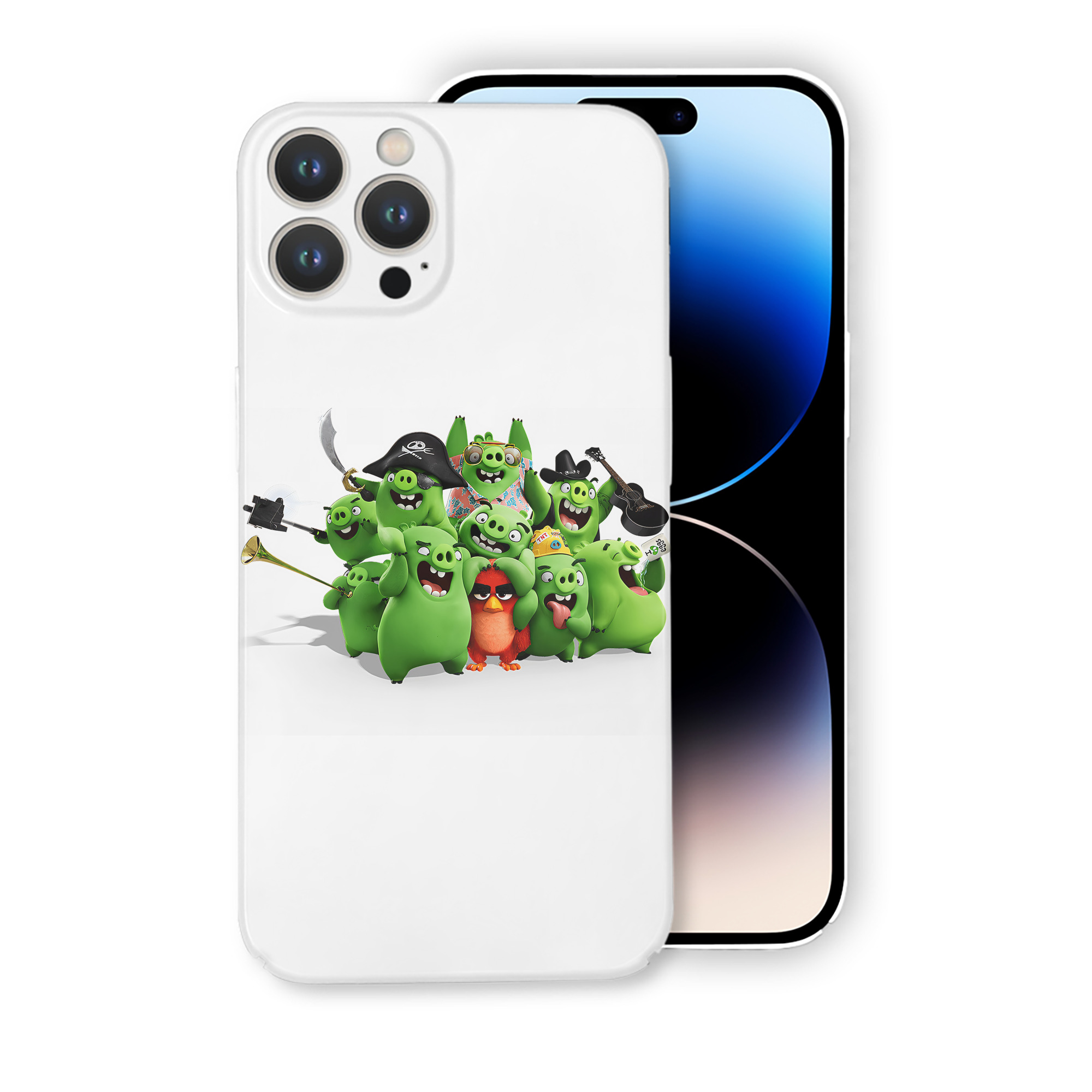 （画像用） Angry Birds アングリーバード 【iPhone 14シリーズ対応】ハードケース